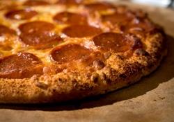 Junk-free pizza, engineered to please taste buds